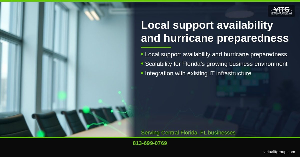 IT professional configuring VoIP security settings for Central Florida business